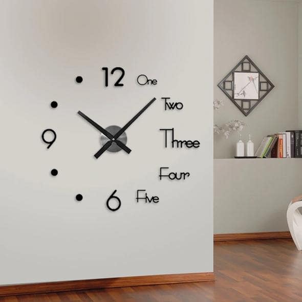 THE MODERN 3D WALL CLOCK