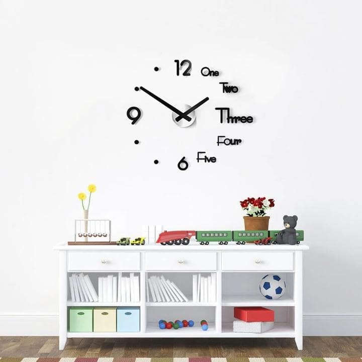 THE MODERN 3D WALL CLOCK