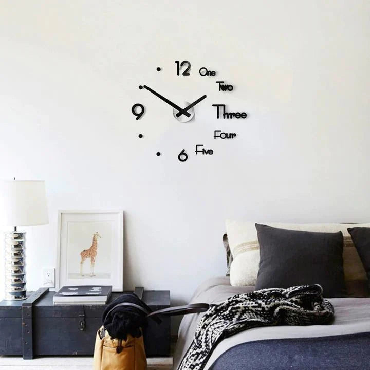 THE MODERN 3D WALL CLOCK
