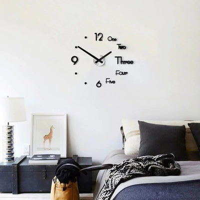 THE MODERN 3D WALL CLOCK