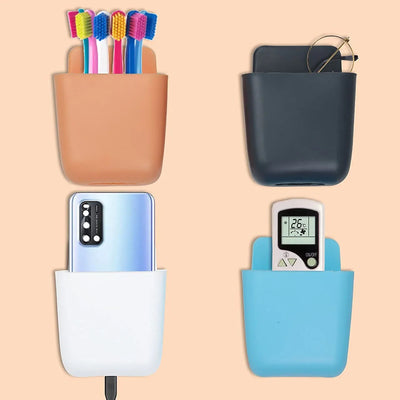 Wall Mounted Mobile/Remote Holder (Pack of 4)