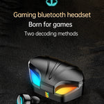 TWS Wireless Gaming Earphone With Noise Reduction & E-Sport Mode