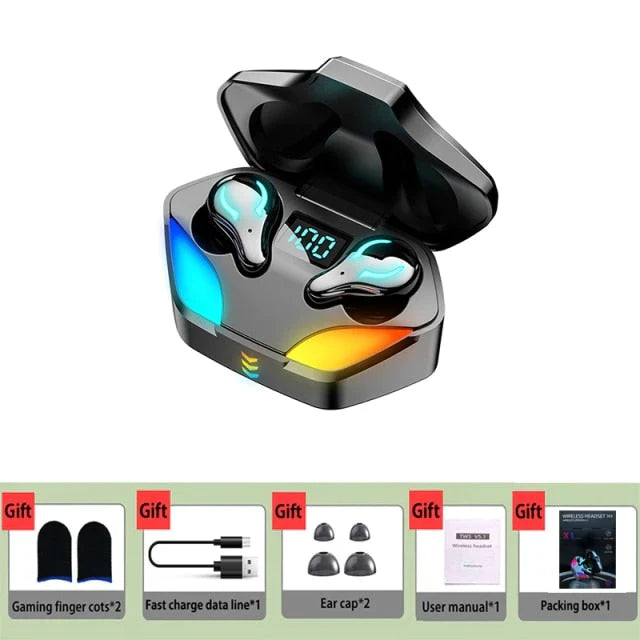 TWS Wireless Gaming Earphone With Noise Reduction & E-Sport Mode